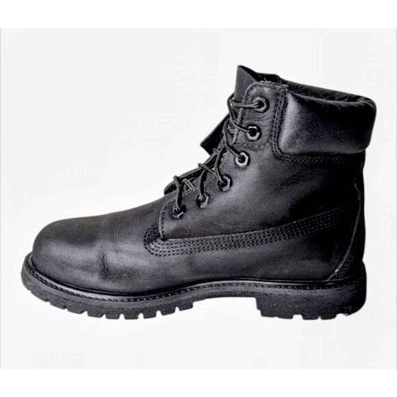 TIMBERLAND 6 Inch Waterproof Boot In Black Size 7.5M - Picture 7 of 9